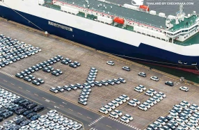 GEELY EX2 ล็อตแรกออกเดินทางสู่ประเทศไทย เตรียมพร้อมทยอยส่งมอบให้ลูกค้าตามแผน