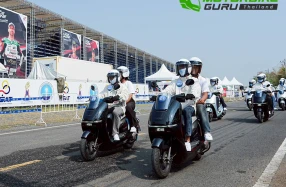 Honda ส่ง UC3 กว่า 30 คัน ให้บริการรับ-ส่งแฟนความเร็ว ณ Honda EV Experience ทางเข้างานใน ThaiGP2026