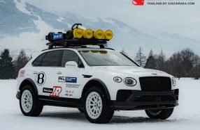 Bentley Bentayga X Concept ยนตรกรรมต้นแบบออฟโรดรุ่นใหม่เปิดตัวครั้งแรกในงาน FAT Ice Race พร้อมปูทางพัฒนายนตรกรรมแบบ OFF-ROAD