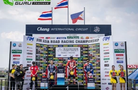 5 นักบิดไทยทำผลงานกระหึ่มโฮมเรซ ด้วยการกลาดโพเดี้ยมในศึก ARRC 2026 สนาม 2 ที่ สนามช้างฯ