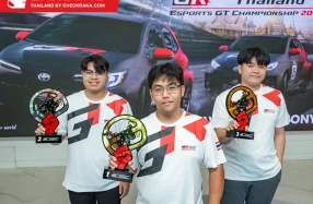 TOYOTA ร่วมแสดงความยินดีกับผู้ชนะ TOYOTA GAZOO RACING THAILAND ESPORT GT CHAMPIONSHIP 2025 พร้อมคว้าสิทธิ์ตัวแทนประเทศไทยลุยศึกชิงแชมป์เอเชีย
