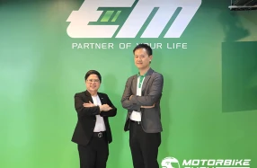 NIA เร่งปั้นไทยสู่ฮับมอเตอร์ไซค์ EV อาเซียน พร้อมโชว์เคส EM Motor แบรนด์ดาวรุ่งสัญชาติไทย สมรรถนะวิ่งไกล 200 กม./ชาร์จ