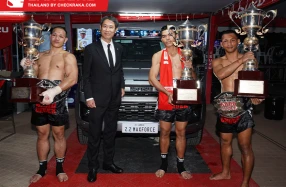 Isuzu ร่วมยินดีแชมป์ THAI FIGHT 2025 พร้อมแจกรางวัลใหญ่ รถปิกอัพ Isuzu D-Max