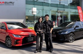 TOYOTA ส่งมอบ NEW YARIS ATIV HEV ให้กับพรีเซนเตอร์คู่ แอลลี่–อชิรญา และ โฟร์ท–ณัฐวรรธน์