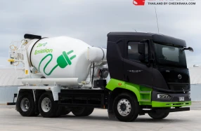 เรเว่ คอมเมอร์เชียล วีฮิเคิลส์ แนะนำ BYD T25 e-Mixer รถโม่ผสมคอนกรีตพลังงานไฟฟ้า ทางเลือกใหม่ เพื่อการก่อสร้างที่ยั่งยืน