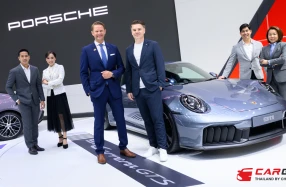 Porsche 911 GTS ที่พร้อมเทคโนโลยี T-Hybrid เปิดตัวครั้งแรกในเอเชียตะวันออกเฉียงใต้ ที่ Bangkok International Motor Show 2025