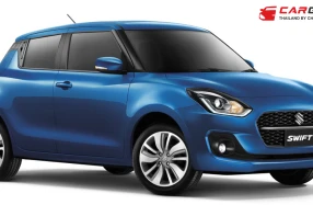 Suzuki Swift รุกตลาดแรงต้นปีให้ผ่อนนานสูงสุด 99 เดือน หรือ ผ่อนเริ่มต้นเดือนละ 4,999 บาท พร้อมขยายแคมเปญ SWIFT 777