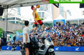 Honda ร่วมสนับสนุนศึก FIBA 3x3 Champions Cup 2026 พร้อมร่วมโชว์ดังค์ข้าม New Honda UC3 สุดเอ็กซ์ตรีม จาก Dunker ระดับโลก