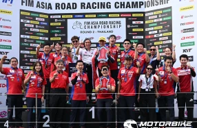 ทัพนักบิด Honda Racing Thailand พาเหรดขึ้นโพเดียมโฮมเรซได้ทั้ง 2 เรซ ใน ARRC 2026 สนาม 2 ที่บุรีรัมย์