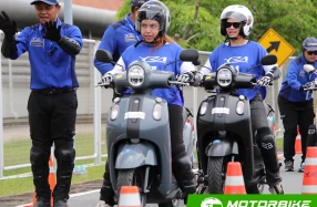 Yamaha จัดอบรมหลักสูตรขับขี่รถจักรยานยนต์ How to Ride ให้สมาชิกสมาคมผู้สื่อข่าวรถยนต์ และรถจักรยานยนต์ไทย
