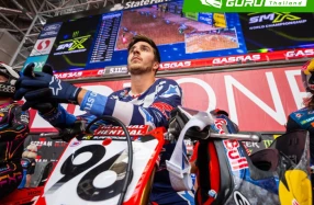 Honda ทะยานอันดับ 1 แชมป์เปี้ยนชิพ หลัง ฮันเตอร์ ลอว์เรนซ์ บิด CRF450R เก็บโพเดียมต่อเนื่องศึก AMA SX 2026 สนามที่ 5