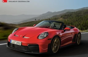 Porsche 911 GT3 S/C รถเปิดประทุนสมรรถนะสูง พร้อมขุมพลัง 4.0 ลิตร กับพลัง 510 แรงม้า พร้อมเปิดให้สั่งจองแล้วในราคา 35.5 ลบ.