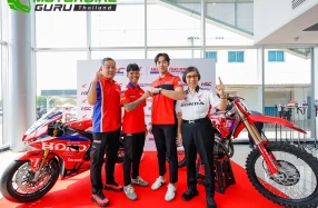 ThaiHonda จับมือ Honda HRC ส่ง 2 นักแข่งไทย ก้อง-สมเกียรติ และ นีโม่-จิรัฎฐ์ สู่ทีมโรงงานทั้งทางเรียบและทางฝุ่น พร้อมเปิดไลน์อัพนักบิดไทยประจำปี 2026