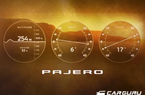 Mitsubishi ถ่ายทอดสมรรถนะการขับขี่ออฟโรดผ่าน All-New Pajero ที่มาพร้อมหน้าจอมัลติมิเตอร์