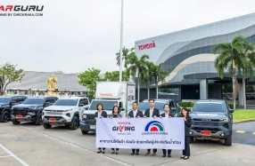 Toyota ส่งคาราวานรถกระบะ Hilux เร่งช่วยเหลือผู้ประสบอุทกภัยในพื้นที่ภาคใต้และภาคกลาง