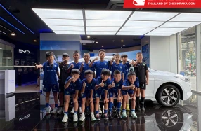 BYD เปิดประสบการณ์การเรียนรู้ นวัตกรรมในยานยนต์พลังงานใหม่ให้ทีมฟุตบอลเยาวชนจีน เยี่ยมศูนย์ BYD Experience Store