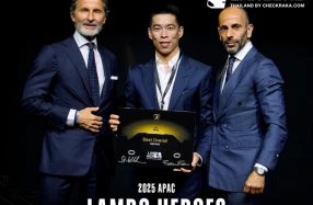 เรนาสโซ มอเตอร์ คว้ารางวัล LAMBO HEROES 2025 ลำดับที่ 3 ของภูมิภาค Asia Pacific  ในสาขา Best Overall และ Sales จาก Automobili Lamborghini S.p.A.