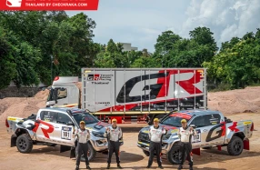 TOYOTA GAZOO Racing Thailand คว้าโพเดียม 2 ปีซ้อน ด้วย HILUX REVO GR SPORT 4x4 จากการแข่งขันแรลลี่สุดโหดรายการ Asia Cross Country Rally 2025
