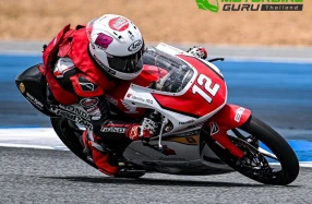 เฟอร์-ปัญจรุจน์ คว้าดับเบิ้ลแชมป์ใน Idemitsu Honda Thailand Talent Cup 2025 สนามที่ 3