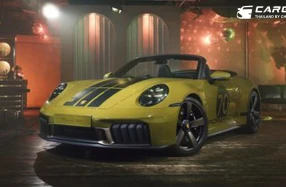 Porsche 911 Spirit 70 ถ่ายทอดอารมณ์แห่งความอิสระและความสนุกแบบยุค 70s–80s ด้วยสีสุดเอ็กซ์คลูซีฟ,ลวดลายคลาสสิก Pasha และ คอลเลกชันไลฟ์สไตล์ สำหรับนักสะสมที่ออกแบบมาในธีมเดียวกันโดยเฉพาะ