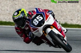 ไม้คิว-เกียรติศักดิ์ นักบิดดาวรุ่งจาก ฮอนด้า เรซซิ่ง ไทยแลนด์ พลิกสถานการณ์เก็บแต้ม จูเนียร์จีพี เวิลด์ แชมเปี้ยนชิพ ที่ บาร์เซโลนา