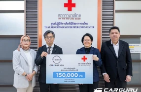 Nissan สนับสนุนการฟื้นฟูพื้นที่ภาคใต้ด้วยการบริจาคให้สภากาชาดไทย