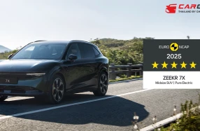 ZEEKR 7X คว้ามาตรฐานความปลอดภัยสูงสุดระดับ 5 ดาวจาก Euro NCAP ตอกย้ำการพัฒนายานยนต์ไฟฟ้าที่ปลอดภัย