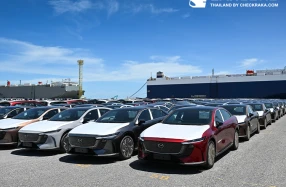 The All-Electric Mazda6e ล็อตแรกจำนวน 500 คัน ถึงไทยแล้ว พร้อมส่งมอบให้ลูกค้าเร็ว ๆ นี้