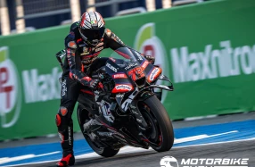 มาร์โก เบซเซ็คคี จาก อพริเลีย เรซซิ่ง ทุบสถิติ บุรีรัมย์ เทสต์ ด้วยเวลา 1 นาที 28.668 วินาที ในสนามช้างฯ