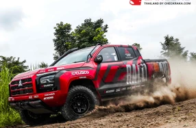 Team Mitsubishi Ralliart เตรียมสู้ศึก Asia Cross Country Rally 2025 ด้วยรถแข่ง Triton Rally Car 3 คัน พร้อมแสดงสมรรถนะของรถกระบะสายพันธุ์แกร่ง