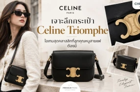 เจาะลึกกระเป๋า Celine Triomphe ไอเทมสุดคลาสสิกที่ลูกคุณหนูสายแฟต้องมี