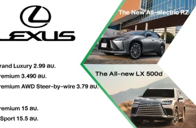 Lexus เปิดตัว The New All-electric RZ และ The All-new LX 500d พร้อมทัพยนตรกรรมหลากหลายรุ่นที่บูธในงาน Motor Expo 2025