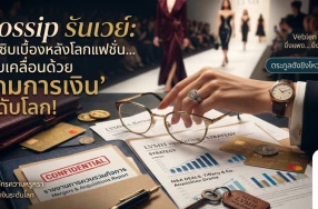 กระซิบเบื้องหลังโลกแฟชั่น... ที่ขับเคลื่อนด้วย "เกมการเงิน" ระดับโลก!