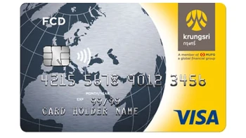 บัตรกรุงศรี เดบิต FCD (Krungsri Debit Card FCD)