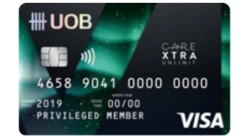 บัตรเดบิต ยูโอบี วีแคร์ เอ็กซ์ตร้า อันลิมิต (UOB Vcare Xtra Unlimit Debit Card)