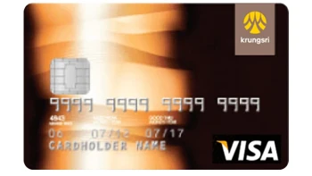 กรุงศรี วีซ่า/ มาสเตอร์การ์ด (Krungsri Visa/ MasterCard Credit Card)