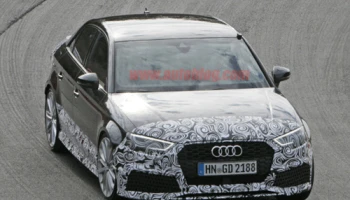 หลุด Audi RS3 วิ่งทดสอบสนาม Nurburgring