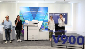 แคนนอน บุกตลาด B2B เปิดตัว imagePRESS V900 Series เครื่องพิมพ์โปรดักชัน รุ่นใหม่ล่าสุด