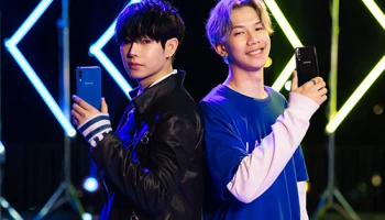 ซัมซุง คว้า เป๊ก ผลิตโชค ประกบ LAZYLOXY ขึ้นแท่นพรีเซ็นเตอร์ Samsung Galaxy A50