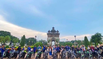 Bajaj จัดทริปทัวร์ริ่งสุดเอ็กซ์คลูซีฟ พาชาว Dominar บุกอุดรธานี - เวียงจันทร์ ใน Bajaj Weekender Ride