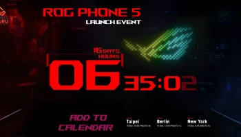 เตรียมยลโฉม ASUS ROG Phone 5 ในวันที่ 10 มีนาคมนี้!