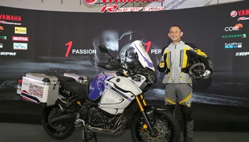 ยามาฮ่า สนับสนุนคนไทยขี่พิชิต 7 ทวีปทั่วโลก ด้วย ยามาฮ่า Super Tenere ภารกิจพิชิตฝัน "1-Passion 1-Performance 1" 1 เป้าหมาย 1 พลังไร้ขีดจำกัด