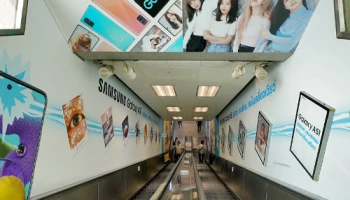 ซัมซุง เปลี่ยน MRT สวนจตุจักร เป็นพื้นที่สุด Awesome ด้วยแกลลอรีสี่สาว BLACKPINK กับ Galaxy A51