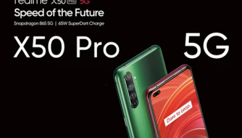 realme เปิดตัว realme X50 Pro 5G เปิดประสบการณ์ความเร็วแห่งอนาคตภายใต้คอนเซ็ปต์ Speed of the Future
