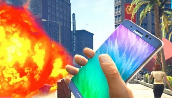 Samsung ยื่นเรื่องขอให้ Youtube ลบคลิปเกม GTA ที่ Mod ระเบิดเป็น Galaxy Note 7