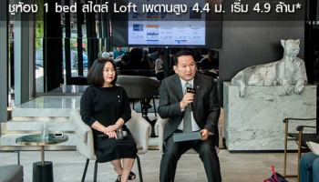 พฤกษา เปิดตัวคอนโดหรู "The Reserve พหล-ประดิพัทธ์" ชูห้อง 1 bed สไตล์ Loft เพดานสูง 4.4 ม. เริ่ม 4.9 ล้าน*