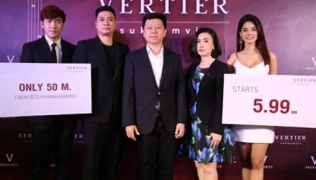 วี พร็อพเพอร์ตี้ ส่ง "เวอร์เทียร์" (Vertier) ลักซ์ชัวรีคอนโด ใจกลางเมือง เพียง 50 เมตร ถึง BTS พระโขนง