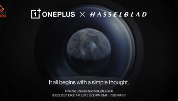 OnePlus จับมือ Hasselblad พัฒนากล้องสมาร์ทโฟนระดับเรือธง OnePlus 9 Series เตรียมเปิดตัว 23 มี.ค. นี้
