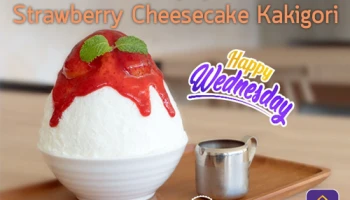 อร่อยฟรีทุกพุธ กับ Strawberry Cheesecake Kakigori ที่ร้าน After You รับสิทธิ์ผ่านเมนู SCB Easy Bonus