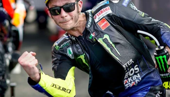 Valentino Rossi ควบรถ Yamaha YZR-M1 คว้าที่ 2 Argentina MotoGP